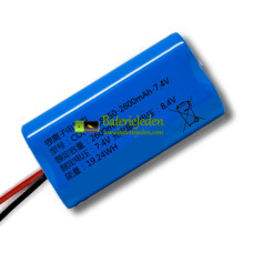 Baterie pro PLC HTK-18650-2600mAh-7,4V [Náhradní baterie]